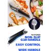 DALSTRONG Razor VX – I Straight Peeler – High Carbon Stainless Steel – Non Slip G10 Handle – Fine, Serrated & Julienne Blades Set – Premium Vegetable, Fruit, Potato Peeler for Kitchen(Straight Peeler)