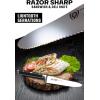 DALSTRONG Utility Knife – 6 inch – Gladiator Series Elite – Forged High-Carbon German Steel Kitchen Knife – Black G10 Handle – Paring Cooking Knife Gift – Chef’s Knife – Sheath – NSF Certified(6″ Ultimate Utility & Sandwich Knife)