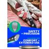 DALSTRONG Utility Knife – 6 inch – Gladiator Series Elite – Forged High-Carbon German Steel Kitchen Knife – Black G10 Handle – Paring Cooking Knife Gift – Chef’s Knife – Sheath – NSF Certified(5.5″ Serrated Utility Knife)