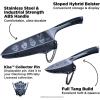 Dalstrong 2 Piece Knife Set – KISS™ Edition Official License – 8 inch Chef Knife + 4 inch Paring Knife – German X50CRMOV15 Stainless Steel – Collector Pin – Premium Leather & Chain Sheaths