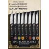 Dalstrong 8 inch Chef Knife- Game of Thrones™ Knife – House Stark™ Edition – German P remium Steel – Professional G10 Handle -Collection Item Toughbuilt Knife- w/Sheath(Model – 8pc Steak Knife Set)