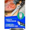 Dalstrong Boning Knife – 6 inch – Gladiator Series Elite – Forged German High-Carbon Steel Kitchen Knife – Razor Sharp – Black G10 Handle – w/Sheath – NSF Certified(Black G10 Handle)