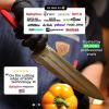 Dalstrong Chef Knife – 8 inch – The FLASH™ Edition – German X50CRMOV15 Stainless Steel – Gold Titanium Nitride – G10 Handle – Full Tang – Premium Leather Sheath – Collection Edition w/Pin