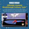 Dalstrong Chef Knife – 8 inch – Wonder Woman™ Official License – Premium German X50CRMOV15 Stainless Steel – Etched DC Artwork – G10 Handle – Full Tang Cooking Knife – Leather Sheath