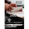 Dalstrong Chef & Utility Knife – 7 inch – Multi-Purpose – The Venator – Gladiator Series R – 7CR17MOV High Carbon Steel – Razor Sharp Cooking Knife Gift- G10 Handle – w/Sheath – NSF Certified