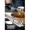 Dalstrong Chef’s Utility Spoon – Silver 304 Stainless Steel – Professional Use – Corrosion Resistant – 1 TBSP 9 inch long – Tasting Plating Metal Spoon – Mirror Polish Satin Finish – Engraved Logo(Utility Spoon)