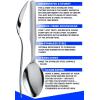 Dalstrong Chef’s Utility Spoon – Silver 304 Stainless Steel – Professional Use – Corrosion Resistant – 1 TBSP 9 inch long – Tasting Plating Metal Spoon – Mirror Polish Satin Finish – Engraved Logo(Tasting Spoon)