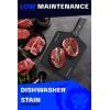 Dalstrong Cutting & Serving Board-Giftable Black Wood-Fibre Cutting Board-Non-Slip Feet-The Infinity Series-G10 Handle-Obsidian Black-Medium Size (9″ x 11″)(10.9″L x 9″W)