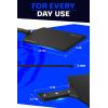 Dalstrong Cutting & Serving Board-Giftable Black Wood-Fibre Cutting Board-Non-Slip Feet-The Infinity Series-G10 Handle-Obsidian Black-Medium Size (9″ x 11″)(10.9″L x 9″W)