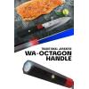 Dalstrong Deba Knife – 6 inch Single Bevel Blade – Ronin Series – Fish/Fillet Knife – Japanese AUS-10V Damascus – Asian Knife – Kitchen Knife – Red & Black G10 Handle – w/Sheath
