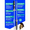 Dalstrong Honing Rod – 10 inch – Gladiator Series Elite – HC Stainless Steel – G10 Garolite Handle – Kitchen Knife Sharpener Chef Knife Polish Gift- Professional Honing Steel- NSF Certified