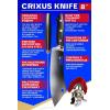 Dalstrong Hybrid Chef & Cleaver Knife – 8″- Centurion Series – Premium Swedish High Carbon Stainless Steel – G10 Handle Meat Kitchen Knife – Razor Sharp – Gift Chef Knife w/Sheath