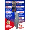 Dalstrong Hybrid Cleaver & Chef Knife – 8 inch – ‘The Crixus’ – Firestorm Alpha Series – Premium 10Cr15CoMoV High-Carbon Steel – Traditional Japanese Wa Stabilized Wood & Resin Handle – w/Sheath(8″ Hybrid Chef Knife)