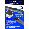 Dalstrong Magnetic Knife Holder Wall – Scratch-Resistant Silicone – Stainless Steel Details – Matte Black – Knife Magnetic Strip – 18″ x 2″ – Powerful Magnet Kitchen Bar – Easy Mount – Safe Display(Silicone)