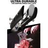 Dalstrong Meat Chopper Axe – 8 inch – Heavy-Duty Giftable Butcher Cleaver Knife – The Punisher – Gladiator Series Elite R – Black G10 Handle – Stand and Sheath(8 Inch)