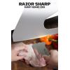 Dalstrong Meat Chopper Axe – 8 inch – Heavy-Duty Giftable Butcher Cleaver Knife – The Punisher – Gladiator Series Elite R – Black G10 Handle – Stand and Sheath(5 Inch)