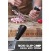 Dalstrong Mezzaluna – 8.5 inch Blade – Gladiator Series – Rocking & Mincing Produce Knife – Black ABS Handle