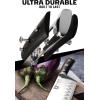 Dalstrong Nakiri Asian Vegetable Knife – 7″ – Gladiator Series – Forged German High Carbon Steel – Black G10 Handle Kitchen Knife – Sheath Included – NSF Certified(Black G10 Handle)
