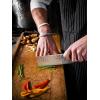 Dalstrong Nakiri Vegetable Knife – 6 inch – Shogun Series Elite – Japanese AUS-10V Super Steel – Black G10 Handle – Damascus – Hammered Finish – Vegetable Kitchen Knife – Sheath Included(Black Handle)