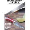 Dalstrong Paring Knife – 3.5 inch – Forged High-Carbon German Steel – Olive Wood Handle – Sheath – Small Knife Fruit Vegetable Cutting Knife – Gladiator Series – Razor Sharp Kitchen Knife – NSF(Red ABS Handle)