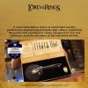 Dalstrong Paring Knife – 4 inch – Lord of the Rings™ Edition – Official Licensed Collection – Hobbits – Premium German X50CRMOV15 Steel – Ebony Wood Handle – Leather Sheath(Pizza Wheel)