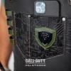 Dalstrong Professional Chef Leather Apron – Call Of Duty Edition – Top Grain Genuine Black Leather – Green Nylon and Leather Straps – Aluminum Carabiners – Lightweight – Ultra-Durable