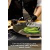 Dalstrong Professional Kitchen Fish Spatula – 7.5 inch – Slotted – High-Carbon, Heat-Resistant Spatula Stainless Steel – Flexible – Wide – Turner – Nonstick Cookware – G10 Handle