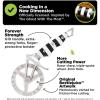 Dalstrong Professional Pizza Wheel – Beetlejuice™ Edition – Official License – German X50CRMOV15 Stainless Steel – G10 Handle – Detachable Blade – Pizza Cutter – Leather Sheath