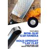 Dalstrong Professional Wide Cheese Grater – Ribbon – #304 Stainless Steel Blade – G10 Handle Kitchen Shredder – w/Blade Cover – Medium/Soft Cheese, Chocolate, Citrus, Root Vegetables – NSF Certified(Fine)