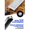 Dalstrong Professional Wide Cheese Grater – Ribbon – #304 Stainless Steel Blade – G10 Handle Kitchen Shredder – w/Blade Cover – Medium/Soft Cheese, Chocolate, Citrus, Root Vegetables – NSF Certified(Coarse)