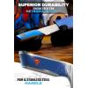 Dalstrong Serrated 8 inch Bread Knife – DC Superman™ Edition – Premium German Stainless Steel – POM Handle Full Tang – Etched Artwork Logo – Boyfriend Valentine’s Gift Bread Slicer – Leather Sheath(8″ Bread Knife)