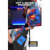 Dalstrong Serrated 8 inch Bread Knife – DC Superman™ Edition – Premium German Stainless Steel – POM Handle Full Tang – Etched Artwork Logo – Boyfriend Valentine’s Gift Bread Slicer – Leather Sheath(Man of Steel Apron)