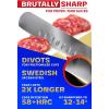 Dalstrong Slicing Knife – 12 inch – Centurion Series – Premium Swedish 14C28N High Carbon Stainless Steel – G10 Handle Massive Kitchen Knife – Razor Sharp Slicer Carving Knife – Sheath Included