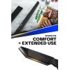 Dalstrong Slicing Knife – 14 inch – Shadow Black Series – Black Titanium Nitride Coated – High Carbon – 7CR17MOV-X Vacuum Treated Steel Carving Knife – Sheath – Kitchen Knife Slicer – NSF Certified(Black Titanium)