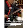 Dalstrong Slicing Tuna Knife – 17 inch Single Bevel Blade – RONIN Series – Japanese AUS-10V Damascus Kitchen Knife – Razor Sharp – Slicer – Red Rosewood Handle – w/Sheath