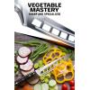 Dalstrong Vegetable 8″ Chef Knife – Gladiator Series Elite – Forged High Carbon German Steel – Full Tang – Black G10 Handle – w/Sheath Cover – Kitchen Cooking Knife – NSF Certified