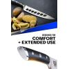 Dalstrong Vegetable 8″ Chef Knife – Gladiator Series Elite – Forged High Carbon German Steel – Full Tang – Black G10 Handle – w/Sheath Cover – Kitchen Cooking Knife – NSF Certified