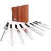 The Gladiator Series Elite 8-Piece Knife Block Set Gift Set Bundled with The Dalstrong Premium, Extra-Large Whetstone Kit – #6000/#1000 Grit with Stand