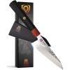 DALSTRONG – Honesuki Knife – Shogun Series S – Single Bevel Knives – Japanese AUS-10V Damascus – 5.5″ Honesuki – w/Sheath