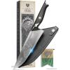 Dalstrong 8 inch Chef Knife- Game of Thrones™ Knife – House Stark™ Edition – German P remium Steel – Professional G10 Handle -Collection Item Toughbuilt Knife- w/Sheath(Model – House Stark)
