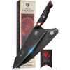 Dalstrong 8 inch Chef Knife- Game of Thrones™ Knife – House Stark™ Edition – German P remium Steel – Professional G10 Handle -Collection Item Toughbuilt Knife- w/Sheath(Model – House Targaryen)