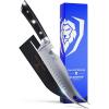 Dalstrong BBQ Pitmaster Meat Knife – 8 inch – Gladiator Series Elite – Forged High Carbon German Steel – Forked Tip & Bottle Opener – G10 Handle – Slicing Kitchen Knife – NSF Certified(8″)