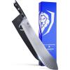 Dalstrong Bull Nose Butcher Knife – 14 inch – Gladiator Series Elite – High Carbon Premium German Steel – Black G10 Handle – Meat BBQ Knife – Sheath Included – NSF Certified(14″)