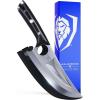 Dalstrong Chef & Utility Knife – 7 inch – Multi-Purpose – The Venator – Gladiator Series R – 7CR17MOV High Carbon Steel – Razor Sharp Cooking Knife Gift- G10 Handle – w/Sheath – NSF Certified
