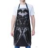 Dalstrong Chef’s Apron – Batman™ Edition – Premium 100% Breathable Cotton – 2x Deep Chest Pockets – Neck & Waist Strap(Black)