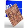 Dalstrong Massive XL Cutting Board – Lionswood End-Grain Teak – 25″ x 18″-Steel Carrying Handles -Serving Board – Large Cutting Boards For Kitchen- eat Cutting Board-Two Sizes(Tight Wood Grain)