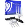 Dalstrong Meat Shredding Claws – Multi-Use Shredding Tool – Lifting, Pulling, Handling Utensils – x2 – Premium HC Stainless Steel G10 Hanlde -BBQ Meats, Brisket & More