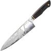 Dalstrong Paring Knife – 4 inch – Lord of the Rings™ Edition – Official Licensed Collection – Hobbits – Premium German X50CRMOV15 Steel – Ebony Wood Handle – Leather Sheath(8″ Chef Knife)
