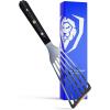 Dalstrong Professional Kitchen Fish Spatula – 7.5 inch – Slotted – High-Carbon, Heat-Resistant Spatula Stainless Steel – Flexible – Wide – Turner – Nonstick Cookware – G10 Handle