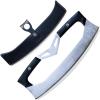 Dalstrong Professional Pizza Knife – Mortal Kombat™ Official Licensed 14 inch Long Blade – Wall Mount Holder – Japanese AUS-10V Super Steel – G10 Handle – Pizza Cutter, Slicer, Rocker – Sheath